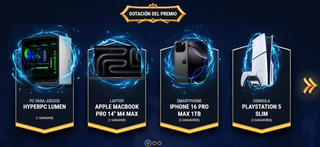 Dotación del premio