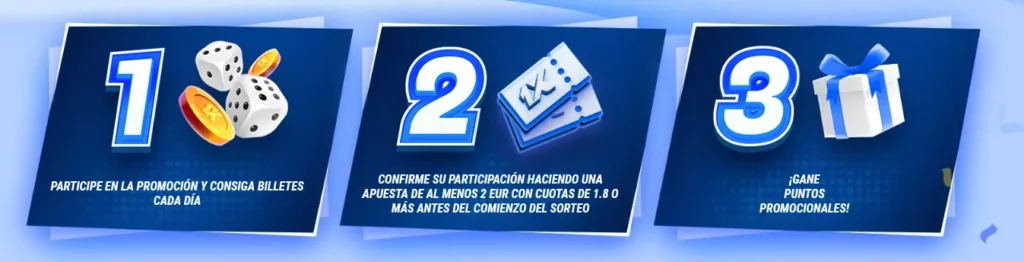 Participe en la promoción