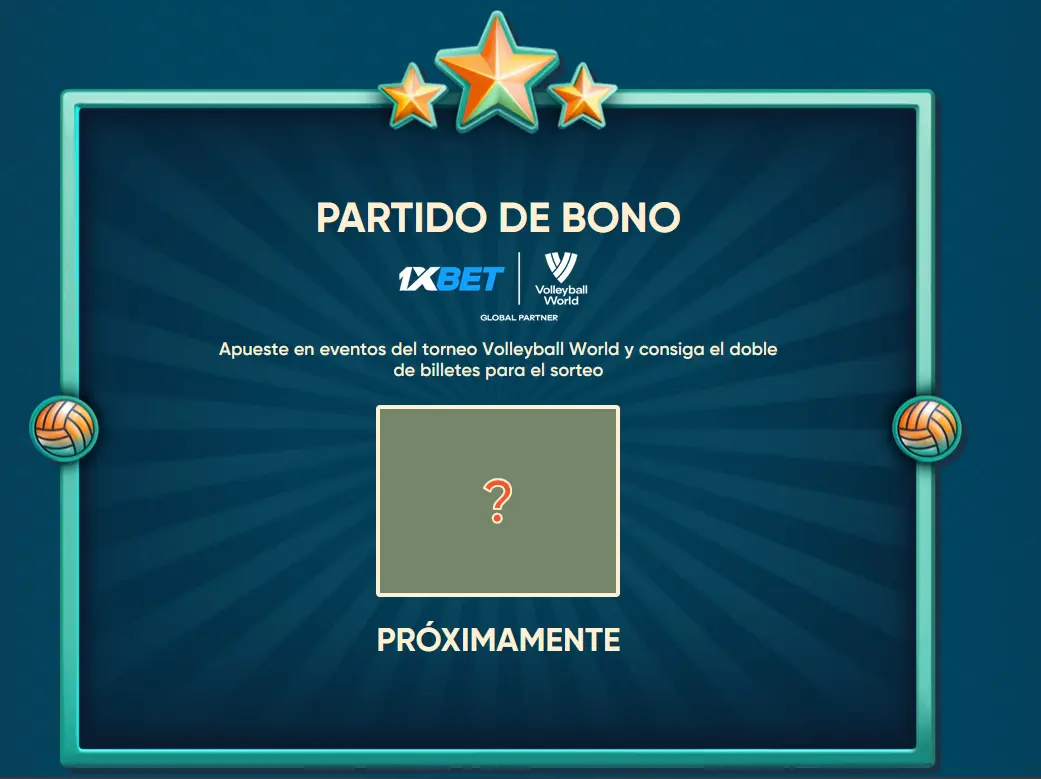 Partido de bono Volleyball Arena Challenge
