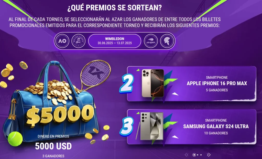 Qué premios se sortean.