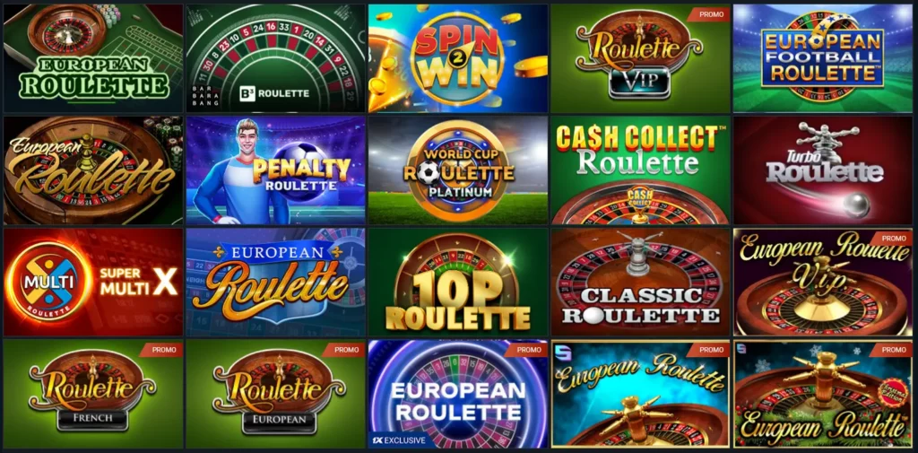 Ruleta en 1xBet