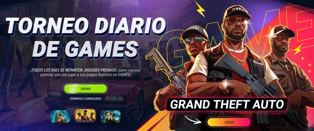 Torneo de diario de Games Grand theft auto