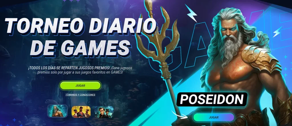 Torneo de diario de Games Poseidon