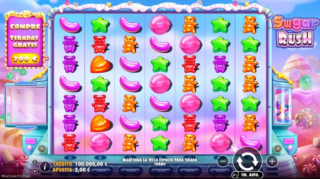 Jugabilidad de Sugar Rush Jugabilidad de Sugar Rush