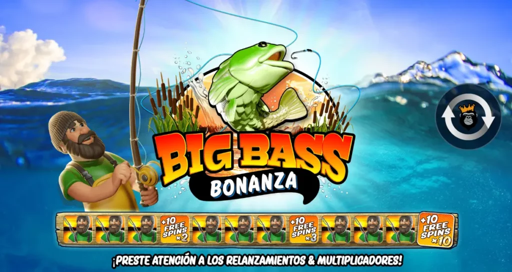 Página de carga de Big Bass Bonanza Página de carga de Big Bass Bonanza