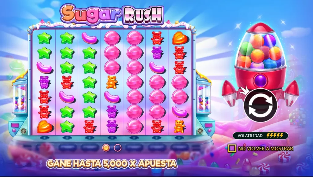 Página de carga de Sugar Rush Página de carga de Sugar Rush