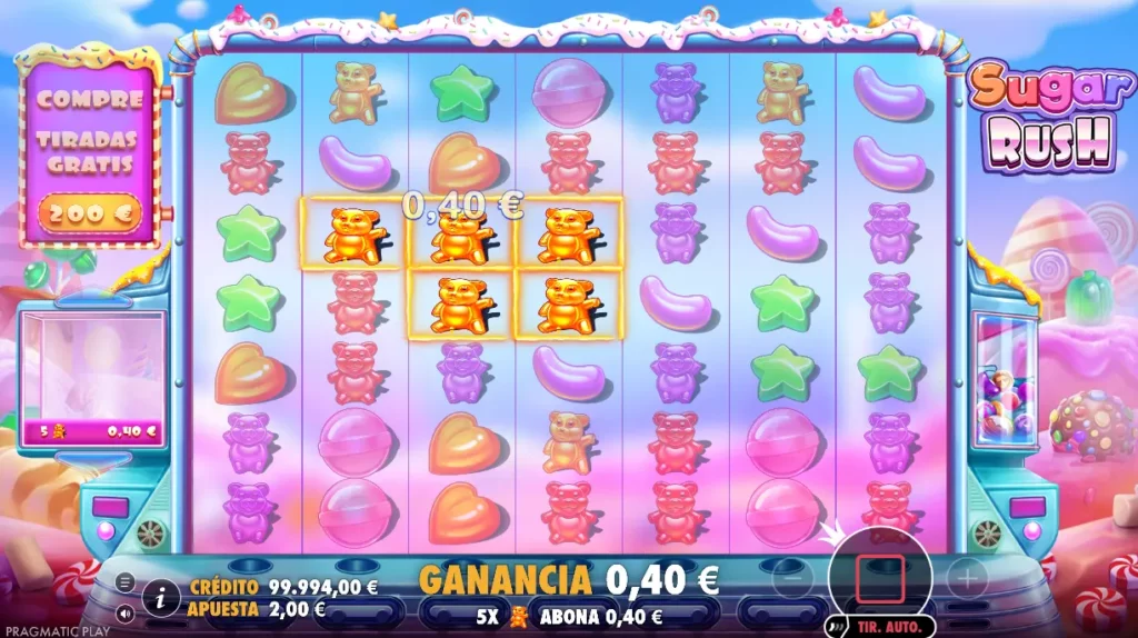 Sugar Rush gana Sugar Rush gana